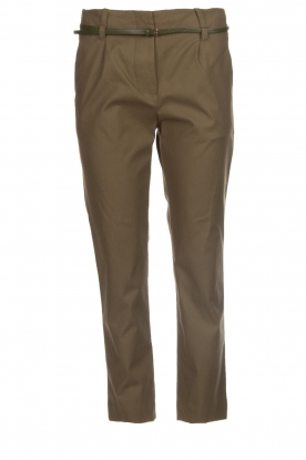 Atos Lombardini | Classic trousers Belle | green