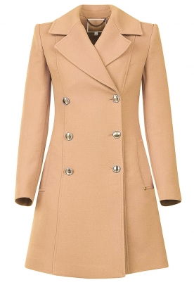Kocca | Double breasted coat Cultra | camel