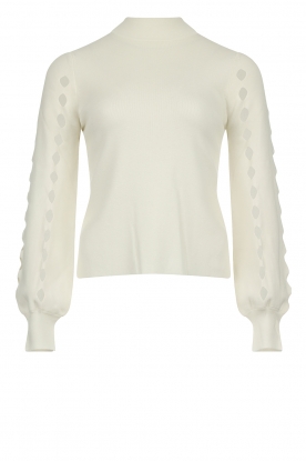 Kocca | Sweater with cut-outs Varor | off-white