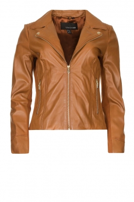 STUDIO AR |Leater coat Kendall | camel
