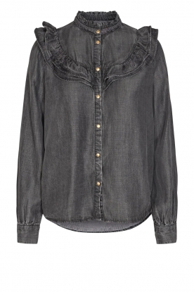 Sofie Schnoor | Jeans blouse Silke | grey