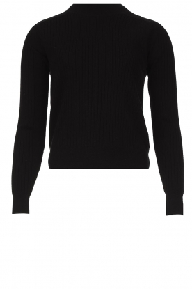 Silvian Heach | Knitted sweater Ughet | black