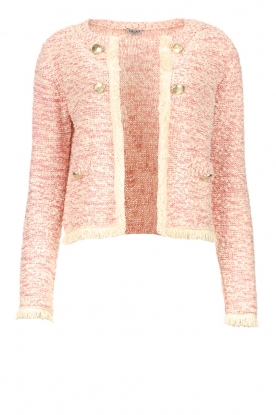 Liu Jo |  Knitted cardigan Kimona | pink 