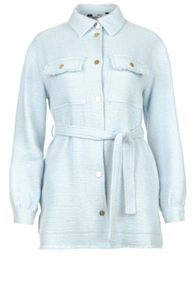 Liu Jo |  Knitted jacket Holly | blue
