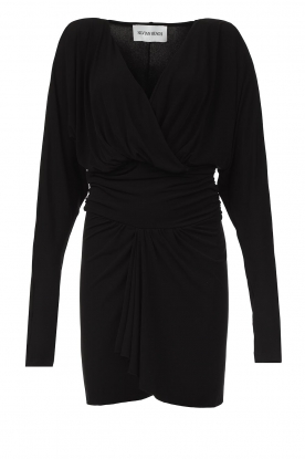Silvian Heach |  Little black dress with ruched details | black