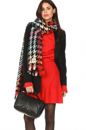 Silvian Heach |  Tricot skirt Edgeriz | bordeaux 