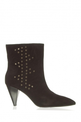 Sofie Schnoor | Ankle boots with studs Crystal | black