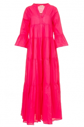 Devotion | Cotton maxi dress Rochella | pink