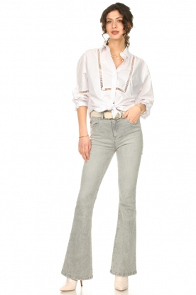 Look High rise flared jeans L34 Raval