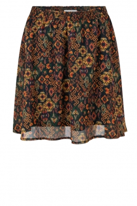Aaiko | Skirt with flower print Carlina | green