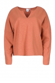 Lune Active | Oversized sweater Fenna | orange 