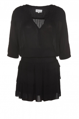 Les Favorites |  Pleated dress Flori | black