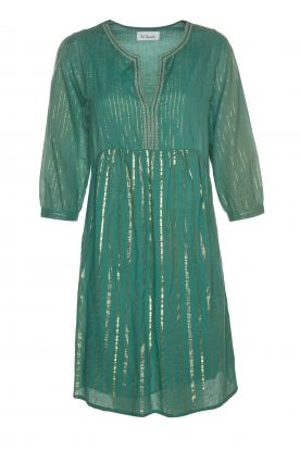 Les Favorites | Dress with lurex details Kylie | green