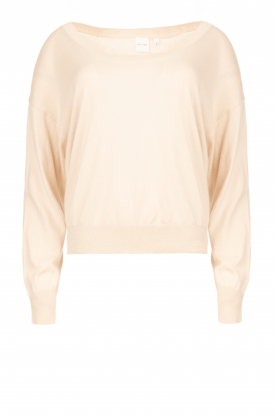Knit-ted | Basic sweater Fayline | beige