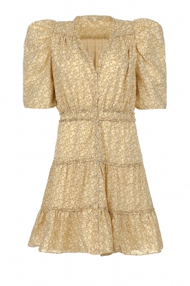 Second Female | Dress with ruffles Mikal | yellow