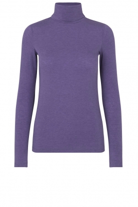 Second Female | Turtle neck sweater Matima | purple