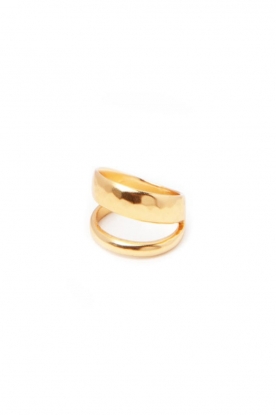 Mimi et Toi | 18k gold plated ring Cerise | gold