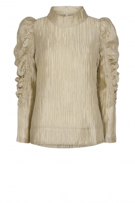 Copenhagen Muse | Top with elaborate sleeves Jane | natural