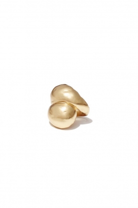 Mimi et Toi |  18k gold plated dome ring Imparfait | gold 