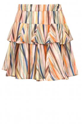 Silvian Heach | Skirt with striped print Matuta | multi