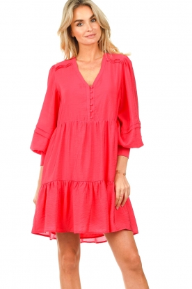 Dante 6 |  Pleated dress Rozalia | pink