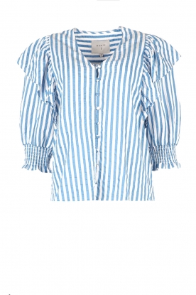 Dante 6 | Blouse with striped print Joanna | blue