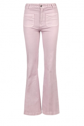 Dante 6 | Jeans with braided waist detail Adelic | lilac