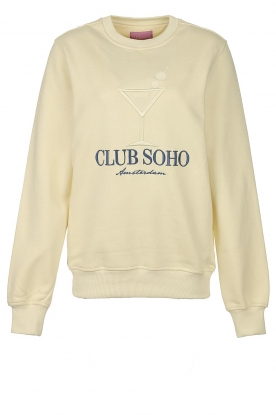 Club Soho |  Sweater Happy Hour | yellow 