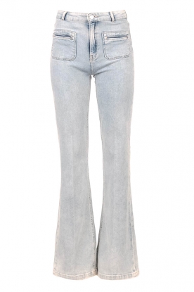 Dante 6 | Stretch flared jeans Adelic | light blue