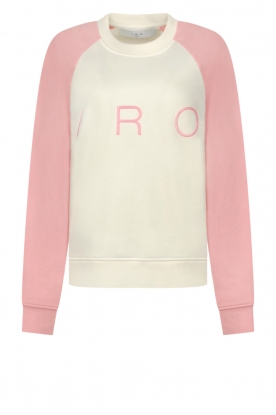 IRO |Sweater met logo Jabiz | roze