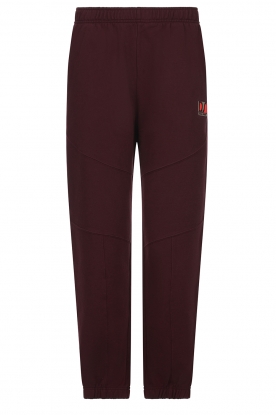 Dolly Sports |Sweatpants Seamed Classic | bordeaux