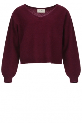 American Vintage | Soft woolen sweater Razpark | purple