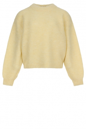 American Vintage | Soft alpaca knit Foubay | yellow