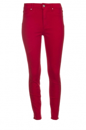 Articles of Society | High rise skinny jeans Heather | rood 