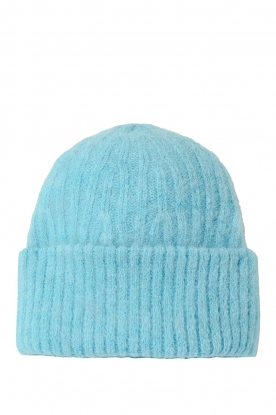 American Vintage | Knitted beanie East | blauw 