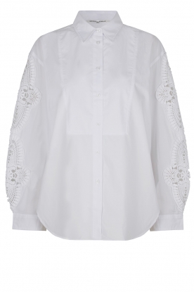 Second Female | Oversized blouse Song | white
