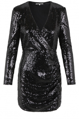 Second Female | Sequin dress Fridaze | black