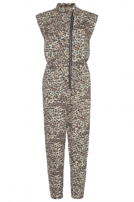 Sofie Schnoor | Jumpsuit with panther print Amalia | black