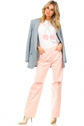 Sofie Schnoor |  Destroyed jeans Tenyan | pink