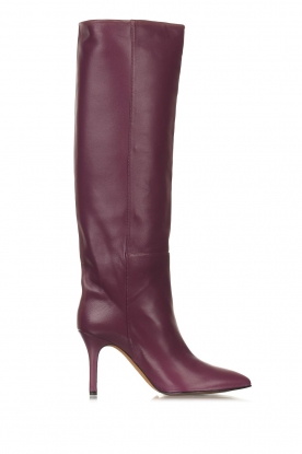 Toral | Leather boots Aura | purple