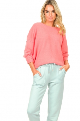 American Vintage |  Knitted sweater Damsville | pink 