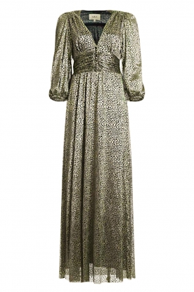 knee length dresses for ladies Melanie metallic party dress silver / Festival reflective dress main image 0