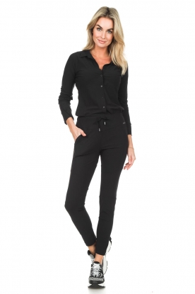 D-ETOILES CASIOPE |  Travel wear trousers Guetta | black