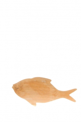 Little Soho Living |  Wooden cutting board Fish | brown 