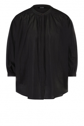 Ibana |Oversized blouse Tiren | zwart 