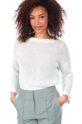 Be Pure |  Knitted sweater Sepp | green