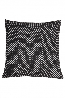 Little Soho Living | 50x50 Zigzag cushion cover Bay | black 
