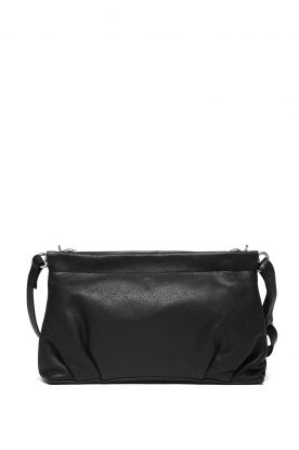 black leather designer bag