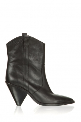 Toral | Leather ankle boots Elisio | black