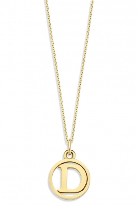 Just Franky |  14k golden necklace Charm 39-41 cm | yellow gold 